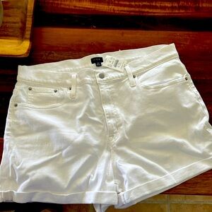 JCREW White Shorts